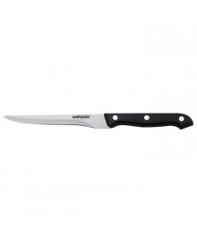 Нож Webber BE-2239F дл.лезвия 14см, разделочн.,  нерж.сталь, блистер оптом. Набор кухонных ножей в Новосибирске оптом. Кухонные ножи в Новосибирске большой ассортимент