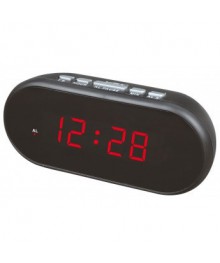 часы настольные VST-712/1 (красный), р-р цифр 2,3 смстоку. Большой каталог будильников оптом со склада в Новосибирске. Будильники оптом по низкой цене.