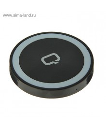 Беспр зарядное устройство Qumo PowerAid Qi Mini Table Charger - компактное настольное Qi зарUSB Блоки питания, зарядки оптом с доставкой по России.