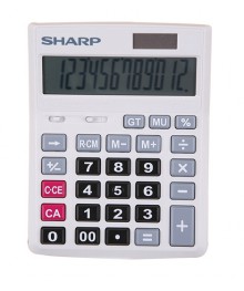Калькулятор SHARP CH-M12 (12 разр.) настольнйм. Калькуляторы оптом со склада в Новосибирске. Большой каталог калькуляторов оптом по низкой цене.