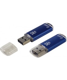USB2.0 FlashDrives32 Gb Smart Buy  V-Cut  Blue (SB32GBVC-B)овокузнецк, Горно-Алтайск. Большой каталог флэш карт оптом по низкой цене со склада в Новосибирске.