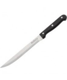Нож Mallony MAL-04B дл.лезвия 12,7см, филейный, нерж сталь, ручка бакелит оптом. Набор кухонных ножей в Новосибирске оптом. Кухонные ножи в Новосибирске большой ассортимент