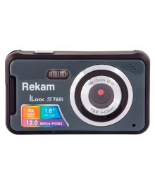 Фотоаппарат Rekam iLook S760i темно-серый 12Mp 1.8" SD AAAоптом с доставкой по Дальнему Востоку. Большой каталог цифровых фотоаппаратов оптом по низкой цене!
