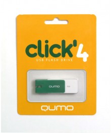 USB2.0 FlashDrives 4Gb QUMO Click Jade нефритовокузнецк, Горно-Алтайск. Большой каталог флэш карт оптом по низкой цене со склада в Новосибирске.
