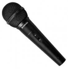микрофон Defender MIC-129  черн для караоке 5м кабель 73дБада. Большой каталог микрофонов для караоке RITMIX, Defender оптом с доставкой по Дальнему Востоку.