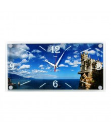 Часы настенные СН 1939 - 630 Ласточкино гнездо прямоуг. (19x39) (10)астенные часы оптом с доставкой по Дальнему Востоку. Настенные часы оптом со склада в Новосибирске.