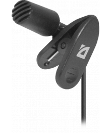 микрофон  Defender  MIC-109 черный, на прищепке,1,8 м