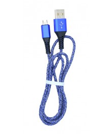 Кабель USB - micro USB Орбита KM-122 плетёный, серый, 2.4A,1мВостоку. Адаптер Rolsen оптом по низкой цене. Качественные адаптеры оптом со склада в Новосибирске.