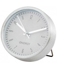 Часы будильник ENERGY EA-02 стальной, р.9,2*3,3смстоку. Большой каталог будильников оптом со склада в Новосибирске. Будильники оптом по низкой цене.