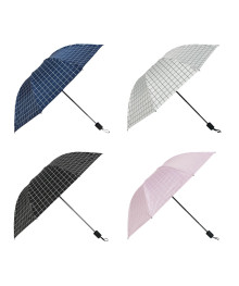 Зонт универсальный, механика, сплав, пластик, полиэстер, 55см, 8 спиц, 4 цвета