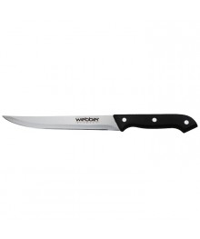 Нож Webber BE-2239C дл.лезвия 21см, универс., нерж.сталь, блистер (12/уп) оптом. Набор кухонных ножей в Новосибирске оптом. Кухонные ножи в Новосибирске большой ассортимент