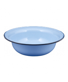 Миска Стальэмаль 0,9л декор серо-голубая С0306.СГ (30/уп)Посуда эмалированная оптом Сталь Эмаль. Эмалированные кастрюли оптом.