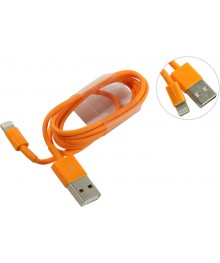 Адаптер Smartbuy iK-512c  USB - 8-pin для Apple, цветные, длина 1,2 м,  оранжевыеВостоку. Адаптер Rolsen оптом по низкой цене. Качественные адаптеры оптом со склада в Новосибирске.