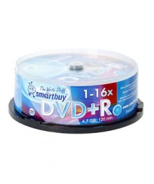 диск Smart Buy DVD+R 4,7Gb  16x Cake (25)птом. Диски DVD-R/RW оптом со склада в Новосибирске по низкой цене с доставкой по Дальнему Востоку.