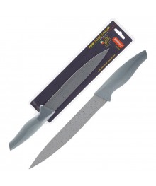 Нож Mallony DOLCEZZA MAL-02DOL с мраморным покр лезвия и рукояткой в цвет лезвия 20 см разделочный оптом. Набор кухонных ножей в Новосибирске оптом. Кухонные ножи в Новосибирске большой ассортимент