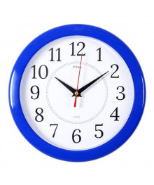 Часы настенные СН 2323 - 293Bl синие круглые (23x23) (10)астенные часы оптом с доставкой по Дальнему Востоку. Настенные часы оптом со склада в Новосибирске.