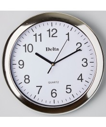 Часы настенные DELTA DT7-0003 27,3*27,3*4,2см (20/уп)астенные часы оптом с доставкой по Дальнему Востоку. Настенные часы оптом со склада в Новосибирске.