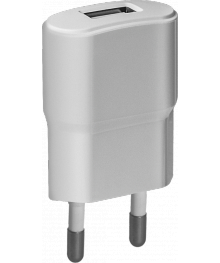 сет/адаптер EPA-11 - 1 порт USB, 5V/1,1A, белый DEFENDERUSB Блоки питания, зарядки оптом с доставкой по России.