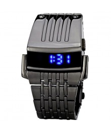 Часы наручные LED Хищник CH-1076ку. Большой выбор наручных часов оптом со склада в Новосибирске.  Ручные часы оптом по низкой цене.
