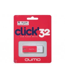 USB2.0 FlashDrives32 Gb Qumo Click Crimson алыйовокузнецк, Горно-Алтайск. Большой каталог флэш карт оптом по низкой цене со склада в Новосибирске.