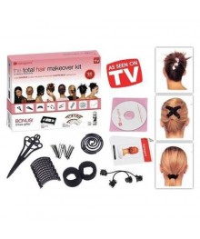Заколки The total hair makeover kit, с обучающим CD-дискомТовары для здоровья оптом с доставкой по РФ. Белье коректирующее оптом по низкой цене.