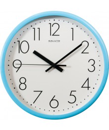 Часы настенные  Салют 26х26  П - 2Б4.5 - 012 пластик круглые (10/уп)астенные часы оптом с доставкой по Дальнему Востоку. Настенные часы оптом со склада в Новосибирске.