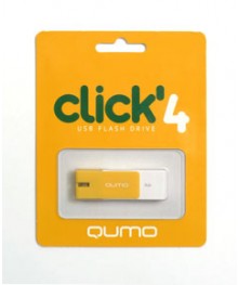 USB2.0 FlashDrives 4Gb QUMO Click Amber янтарьовокузнецк, Горно-Алтайск. Большой каталог флэш карт оптом по низкой цене со склада в Новосибирске.