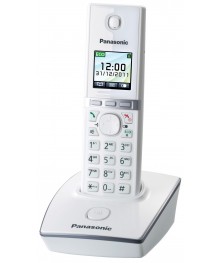 телефон  Panasonic  KX- TG8051RUW цв.диспл., голос.АОН, функ.резерв.питан., разъем д/гарнитурыsonic. Купить радиотелефон в Новосибирске оптом. Радиотелефон в Новосибирске от компании Панасоник.