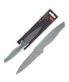 Нож Mallony DOLCEZZA MAL-04DOL с мраморн покр лезвия и рукояткой в цвет лезвия 9 см для овощей оптом. Набор кухонных ножей в Новосибирске оптом. Кухонные ножи в Новосибирске большой ассортимент