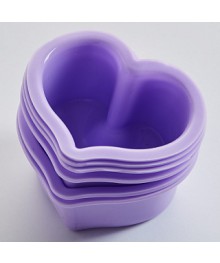 Форма для выпечки кексов AK-6112S/6 набор 6 шт "Сердца влюбленных" фиолетовый 8*4смФормы для выпечки оптом с доставкой. Купить формы для выпечки оптом с доставкой.