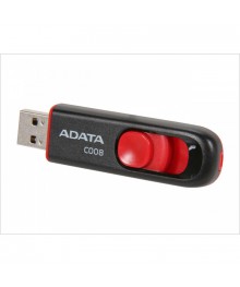 USB2.0 FlashDrives 8Gb ADATA C008 черн/красновокузнецк, Горно-Алтайск. Большой каталог флэш карт оптом по низкой цене со склада в Новосибирске.