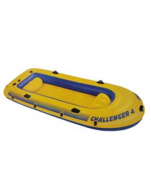 Лодка надувная Challenger 3 Set 3 камеры, 295x137x43см, до 300кг, весла/насос/2 подушки INTEX 68370