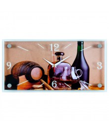Часы настенные СН 1939 - 910 Натюрморт прямоугольн (19x39) (10)астенные часы оптом с доставкой по Дальнему Востоку. Настенные часы оптом со склада в Новосибирске.
