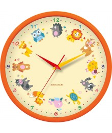 Часы настенные  Салют 26х26  П - 2Б2.3 - 373 пластик круглые (10/уп)астенные часы оптом с доставкой по Дальнему Востоку. Настенные часы оптом со склада в Новосибирске.