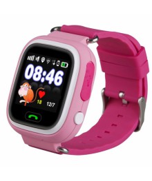 Часы детские с GPS GP-01 (Розовые)овосибирске. Смарт часы и детские смарт-часы Smart baby watch c GPS в Новосибирске оптом со склада.