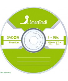 диск SMART TRACK DVD+R 4,7Gb 16x Slim (5)птом. Диски DVD-R/RW оптом со склада в Новосибирске по низкой цене с доставкой по Дальнему Востоку.