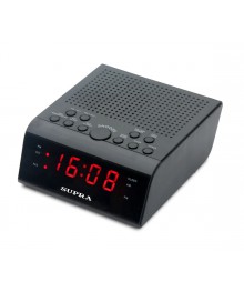 Радиочасы Supra SA-44FM черн /красног радиочасов Ritmix, Hyundai,Supra, Rolsen оптом по низкой цене. Большой каталог радиочасов оптом.