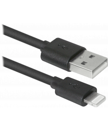 Кабель USB ACH01-10BH черн, USB(AM)-Lightning, 3м DEFENDERВостоку. Адаптер Rolsen оптом по низкой цене. Качественные адаптеры оптом со склада в Новосибирске.