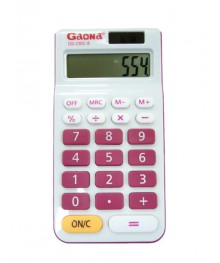 Калькулятор GAONA DS-230С-8 (8 разр.,р-р 7х 14 см) настольныйм. Калькуляторы оптом со склада в Новосибирске. Большой каталог калькуляторов оптом по низкой цене.