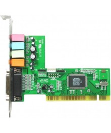 Звуковая карта PCI C-media 8738 4 channel (14871 CMI 8738SX) Упаковка стрейч пленка!ольшой каталог звуковых карт оптом по низкйоцене. Видеокарты оптом с доставкой по Дальнему Востоку.
