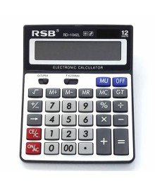 Калькулятор RSB RD-1042L (12 разр.) 20х16 см, настольныйм. Калькуляторы оптом со склада в Новосибирске. Большой каталог калькуляторов оптом по низкой цене.