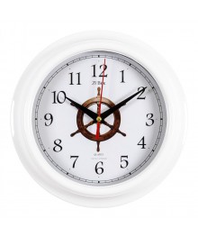 Часы настенные СН 2121 - 301 белые круглые (21x21) (5)астенные часы оптом с доставкой по Дальнему Востоку. Настенные часы оптом со склада в Новосибирске.