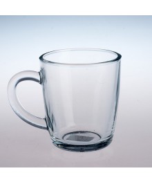 Кружка  стекло 350мл Basic закален.стекло H11-2 (65129)керамики в Новосибирске оптом большой ассортимент. Посуда фарфоровая в Новосибирскедля кухни оптом.