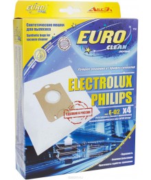 EURO Clean EUR-02R многораз. пылесборник для пылесосов Electrolux 1 шт.кой. Одноразовые бумажные и многоразовые фильтры для пылесосов оптом для Samsung, LG, Daewoo, Bosch