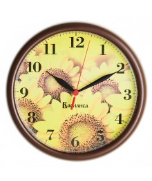 Часы настенные  ВАСИЛИСА ВА-4506А  25 см (10)астенные часы оптом с доставкой по Дальнему Востоку. Настенные часы оптом со склада в Новосибирске.