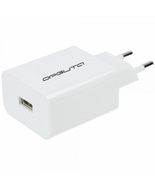 Блок пит USB сетевой  Орбита OT-APU31 (AD03) Белый (5В, 2400mA)USB Блоки питания, зарядки оптом с доставкой по России.