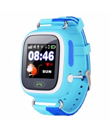 Часы детские с GPS OT-SMG14 (GP-01) (Синие)овосибирске. Смарт часы и детские смарт-часы Smart baby watch c GPS в Новосибирске оптом со склада.