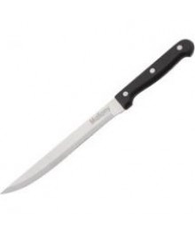 Нож Mallony MAL-06B дл.лезвия 11,5см, разделочный, нерж.сталь, ручка бакелит оптом. Набор кухонных ножей в Новосибирске оптом. Кухонные ножи в Новосибирске большой ассортимент