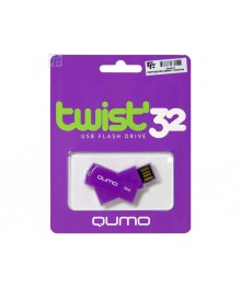 USB2.0 FlashDrives32 Gb Qumo Twist Fandango фандангоовокузнецк, Горно-Алтайск. Большой каталог флэш карт оптом по низкой цене со склада в Новосибирске.