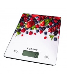 Весы кухонные LUMME LU-1340 лесная ягода (прямоуг, электронные, 5 кг/1г) 12/уп кухоные оптом с доставкой по Дальнему Востоку. Большой каталогкухоных весов оптом по низким ценам.